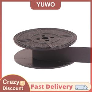YUWO Typewriter Ribbon Twin Spool Typewriter Ribbon Black Twin Spool Replacement Pack for Most Typewriter