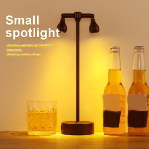 LED Bar Table Lamp Desk Lamp for Restaurant Lounge Cafe Jewelry Display Creative Counter Lamp Decorative Table Lamp