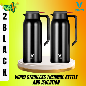 Buy 1 Get 1 Viomi Stainless steel Insulation Pot / Thermal Kettle /1500ml vacuum Flask / Thermos / smart appliances