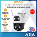 Camera 2 mắt Imou Cruiser Dual - Camera ngoài trời, Ống kính kép, Phát hiện xe cộ, Có Loa báo động, Đàm thoại 2 chiều - Bảo hành 2 năm. 