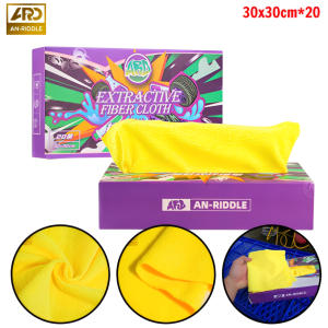 Hộp Khăn Microfiber Đa Năng Hộp Dạng Rút Chính Hãng ARD AN-RIDDLE – 30x30cm Thấm Hút Mạnh Không Xước 20 Cái