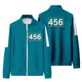 [LXYH-COSER KING] Korean television Squid game jacket T-shirt sportswear cosplay anime fancy costume. 