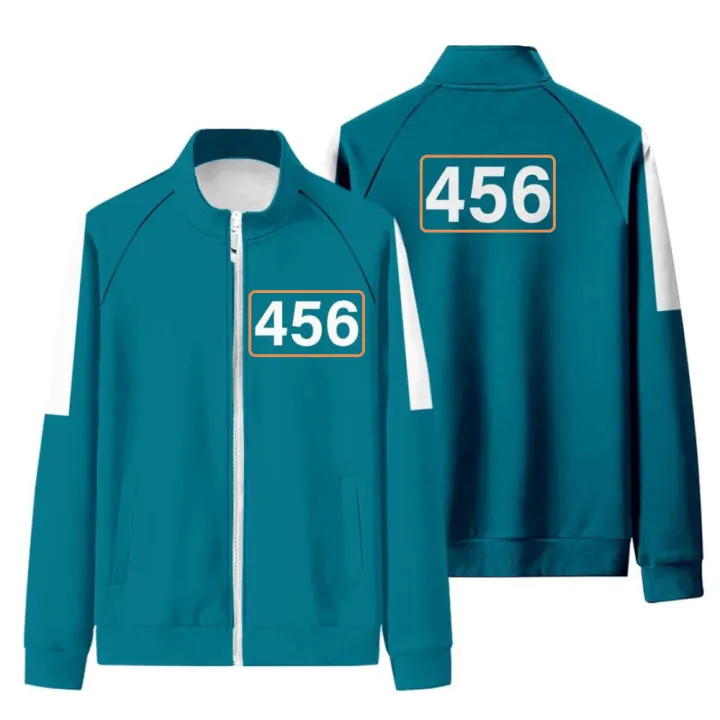 %5BLXYH-COSER%20KING%5D%20Korean%20television%20Squid%20game%20jacket%20T-shirt%20sportswear%20cosplay%20anime%20fancy%20costume%20-%20Image%202