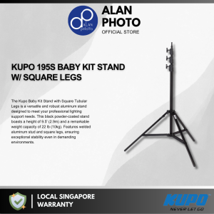 Kupo 195S | Baby Kit Stand W/ Square Legs [KS140611]