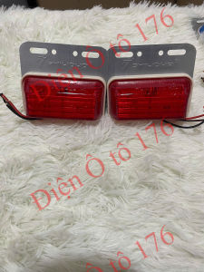 COMBO 5 đèn sườn đèn hông xe tải xe khách chống nước siêu bền điện 12v và 24v. Đèn led SD4003