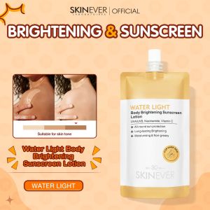 SKINEVER Salicylic Acid Exfoliating Body Lotion Acne Treatment Brightening Sunscreen Lotion