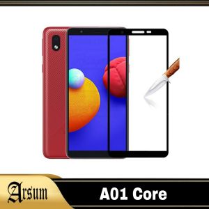 PROMO Tempered Glass hp Samsung A01 Core Pelindung Layar depan