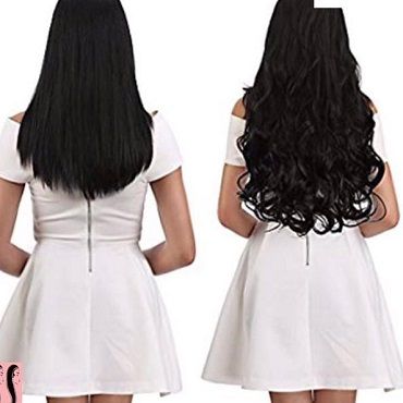 TEBEL%20AYUMI%20Hair%20clip%20rambut%20palsu%20wanita%20biglayer%20curly%20dan%20lurus%20PANJANG%2060CM%20%20hairklip%20sambungan%20berwarna%20Tebal%20extension%20asli%20-%20Image%202