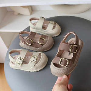 SHUNAICHI Korean Style Sport Sandal for Children Summer Toddler Shoes Soft-soled Non-slip Student Beach Sandals for Kids Boys Girls H05303
