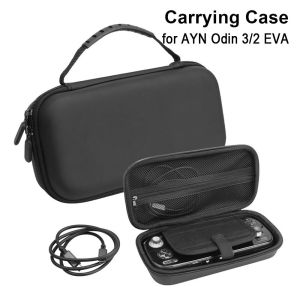 MINIFELE 262 EVA Carrying Case Water-resistant Shockproof Game Console Storage Box Scratch-resistant Storage Bag for AYN Odin 3/2 for Travel