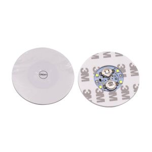 6cm Lampu Alas Botol Wine Bottle Stickers LED Coaster Light