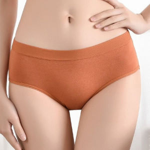 OK Bra Plus Size M-XXL Women Healthy Antibacterial Panties Female Briefs Cotton Lingerie Seamless Underwear