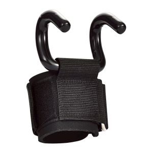 BG- Găng Tay Tập Có Móc Quấn Cổ Tay Có Móc Thép Trợ Lực Nâng đẩy Tạ Gym Bảo Vệ Cổ Tay