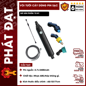 Vòi Tưới Xịt Cây Dùng Pin