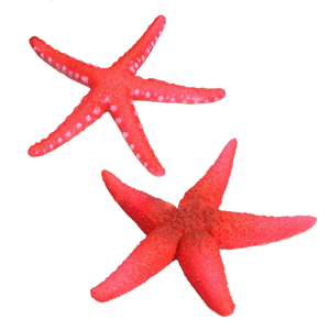 Decorative Artificial Silicones Starfishes Ornament for Fish Tanks with Night Glowing Effect Home Aquariums Decoration