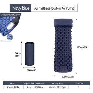Ashleyy Air Bed Double or Single Inflatable Bed Queen or King Family Size For Camping With Pum#CQ006#CQ007