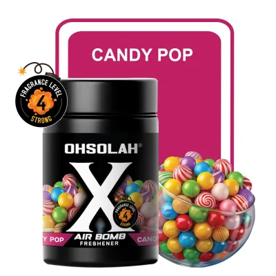 OHSOLAH AIR BOMB Pewangi Kereta Meletop Viral | Car Air Freshener Wangi Gilar Tahan Lama Fruity Perfume Booster Fibre