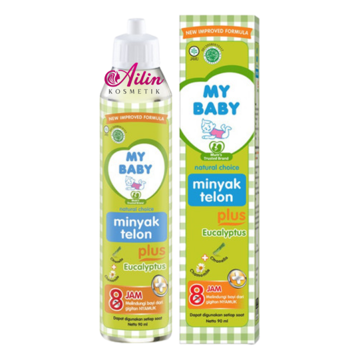 MY BABY Minyak Telon Plus Eucalyptus / Minyak telon Bayi