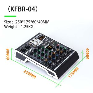 Professional Mixer Audio  Reverb  Computer Small Home Stage soundmixer Card 16DSP 99DSP Mixer