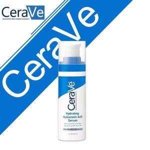 Cerave Hydrating Hyaluronic Acid Serum 30ml Hydrating Serum for Face with Vitamin B5 For Normal to Dry Skin