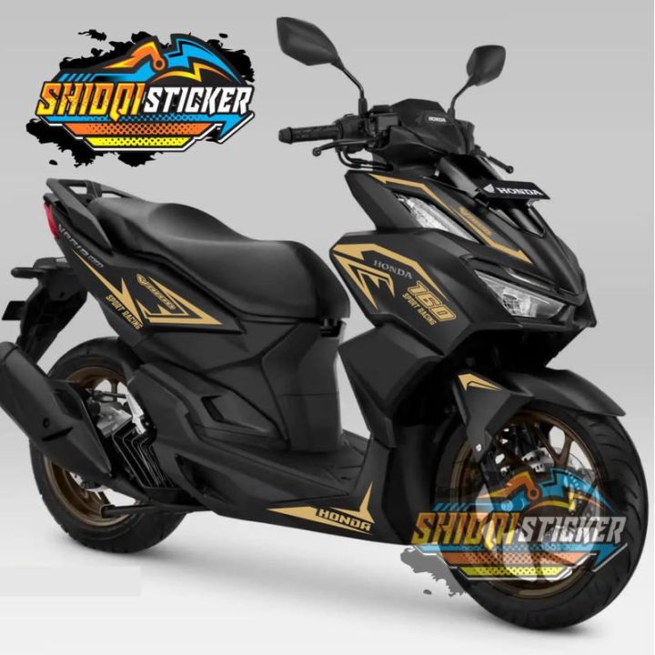 Stiker motor Stiker vario 160 esp Sticker bodi vario 160 hitam lis bodi vario 160 Stiker full bodi vario 160 Decal vario 160 2022.