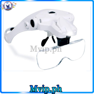 1.0X 1.5X 2.0X 2.5X 3.5X Adjustable 5 Lens Loupe LED Light Headband Magnifier Glass Lam USB