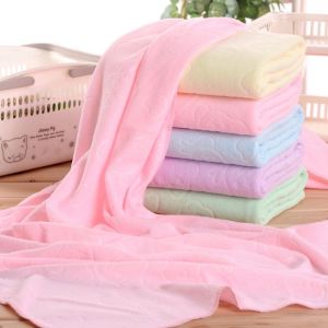 Handuk Mandi Berenang motif Beruang Bahan Microfiber Bath Towel