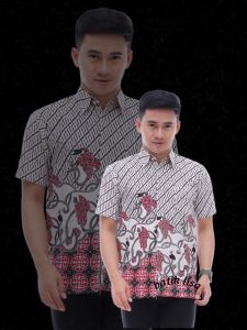 Hem Kemeja Batik Pria Murah Model Terbaru Bahan lembut dan tebal