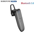 Borofone Bc36 Work Wireless Car Bluetooth 5.0 Hands free Phone with Microphone Sports Music Call Earphones Suitable for iPhone, Xiaomi, Samsung Full Smartphones Universal. 
