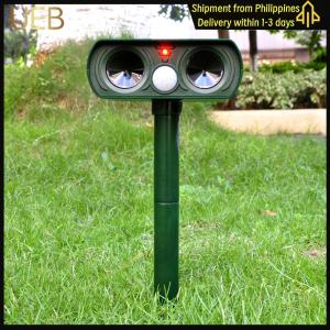 【UEB】Ultrasonic Cat Dog Repeller Infrared Solar Animals Deterrent Machine Multifunctional Waterproof PIR Motion Detector Gardening Supplies