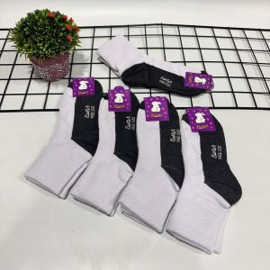 🧦👉ถุงเท้านักเรียนแบบหนา สีขาวกับสีน้ำตาล 1แพ็คมี 12คู่ 📌 มีไซส์ 3-5ปี 4-6 5-7 7-9 ฟรีไซส์ ✅สินค้าดี แนะนำจ้า💯✨