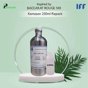 BIBIT PARFUM RED CARD540 | BACCARAT ROUGE 540 | IFF | 250ML REPACK