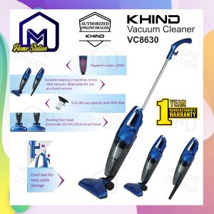 Khind 2 in 1 Vacuum Cleaner Stick vacuum (Detachable as Hand Vacuum) VC8630 Vakum Kereta Sofa Habuk kecil kecik Stick Vacuum MVC-SC861 MVC-861
