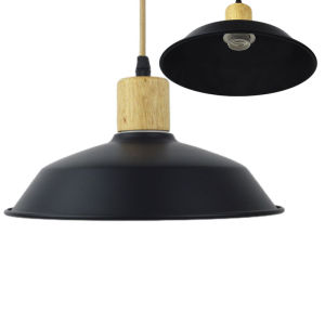 Retro Style Chandelier Light Hanging Kit With Metal Lamp Shade E27 Lamp Holder 1M/1.5M High Ceiling Pendant Lights For Dining Room Home Decor