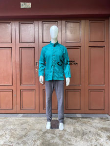 Koko Abraar Baju Muslim Pria Dewasa Kekinian Bahan Toyobo Simpel Lengan Panjang Size M-5XL