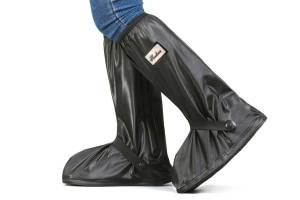 #212 High tube thick black waterproof shoe cover