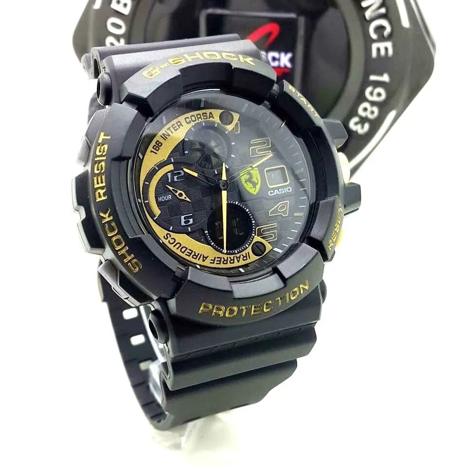 Malaysia years warranty) CASIO_ G_ Shock Ferrari Digital Sports