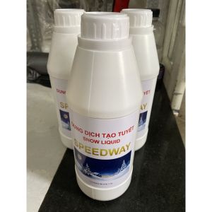 (Rẻ vô địch) Chai Dung Dịch Tạo Tuyết Đặc Tỉ Lệ 1:9 - chuyên dùng cho máy Phun Tuyết Nhân Tạo trang trí Noel nhà thờ hang đá quán cafe