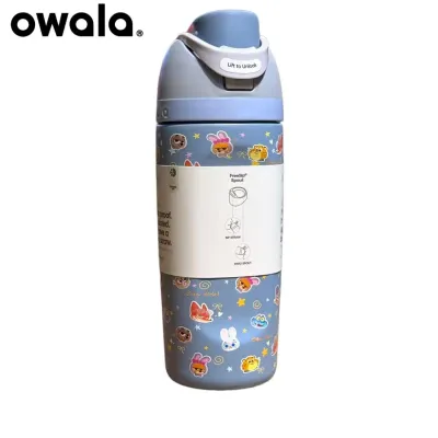 Owala x Snoopy 16oz FreeSip Kids Bottle - Stainless Steel Tumbler With Flip Lid BPA-Free Gym & Travel
