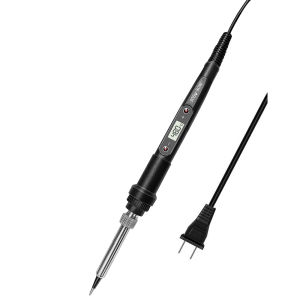 Moketa 80W Solder Besi Suhu Konstan Listrik Suhu Setrika Listrik LCD Tampilan Digital