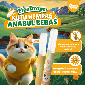 Flea Drops Obat Kutu Tetes Premium by Gloden Paw