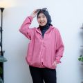 Jaket Parasut Olahraga Wanita Dan Pria Hoodie Model Korean Style Despo Jersey Poliyester Waterproof Uv Protection Sport Olahraga running gym joging senam fytnes Yoga Haiking Camp Bersepeda Ukuran Jumbo Size M | L | XL | XXL. 