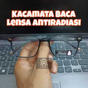 Kacamata baca plus antiradiasi blueray pria dan wanita lansia membantu penglihatan jarak dekat-COD