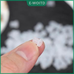 【E-WOITD】 50PCS CISS Hollow Plug Transparent Ink Rubber Plug Empty Connector for