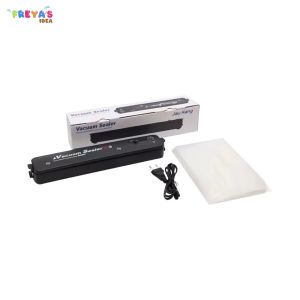 FR-C859 Vacum Sealer FREE 10PCS Plastik Embos Alat Vacum Makanan Frozen Mesin Press Plastik