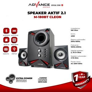 Advance Speaker M180BT CLEON Multimedia with Subwoofer System