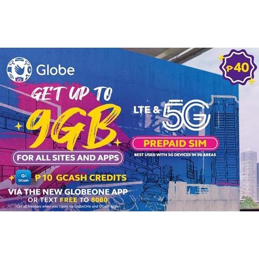 Globe Special Number 5G LTE Tricut Fresh Brand new Simcard Sky#B ...