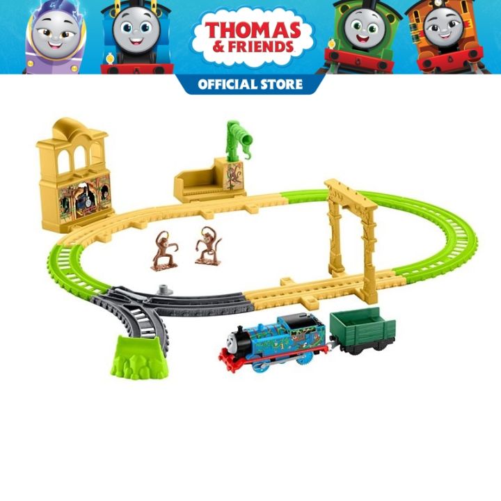 Tank Engine Thomas Trackmaster Monkey Palace Set Thomas And
