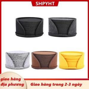 [COD] SHPYHT Giao hàng địa phương 10 cái bộ tròn cảm thấy đế lót ly bàn ăn bảo vệ đế lót ly chịu nhiệt cà phê trà nóng uống cốc placemats