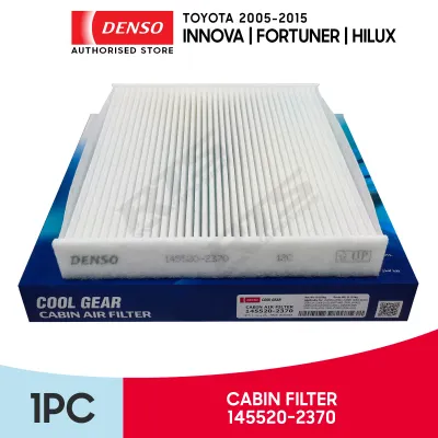 Denso Aircon AC / Cabin Air Filter Toyota Innova / Fortuner / Hilux 2005 - 2015 ( 145520-2370 ) 1Pc